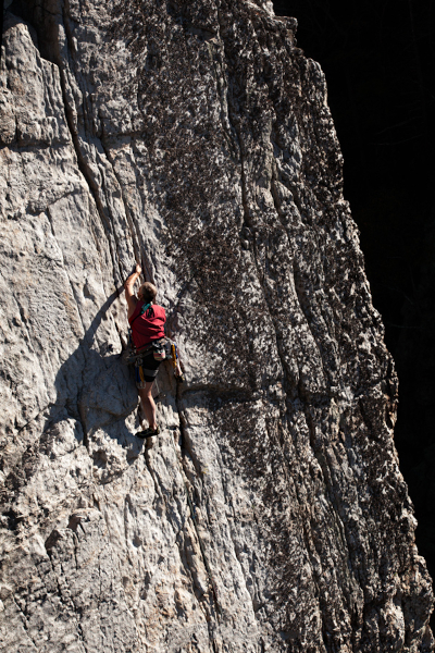 Trad climbing at its finest